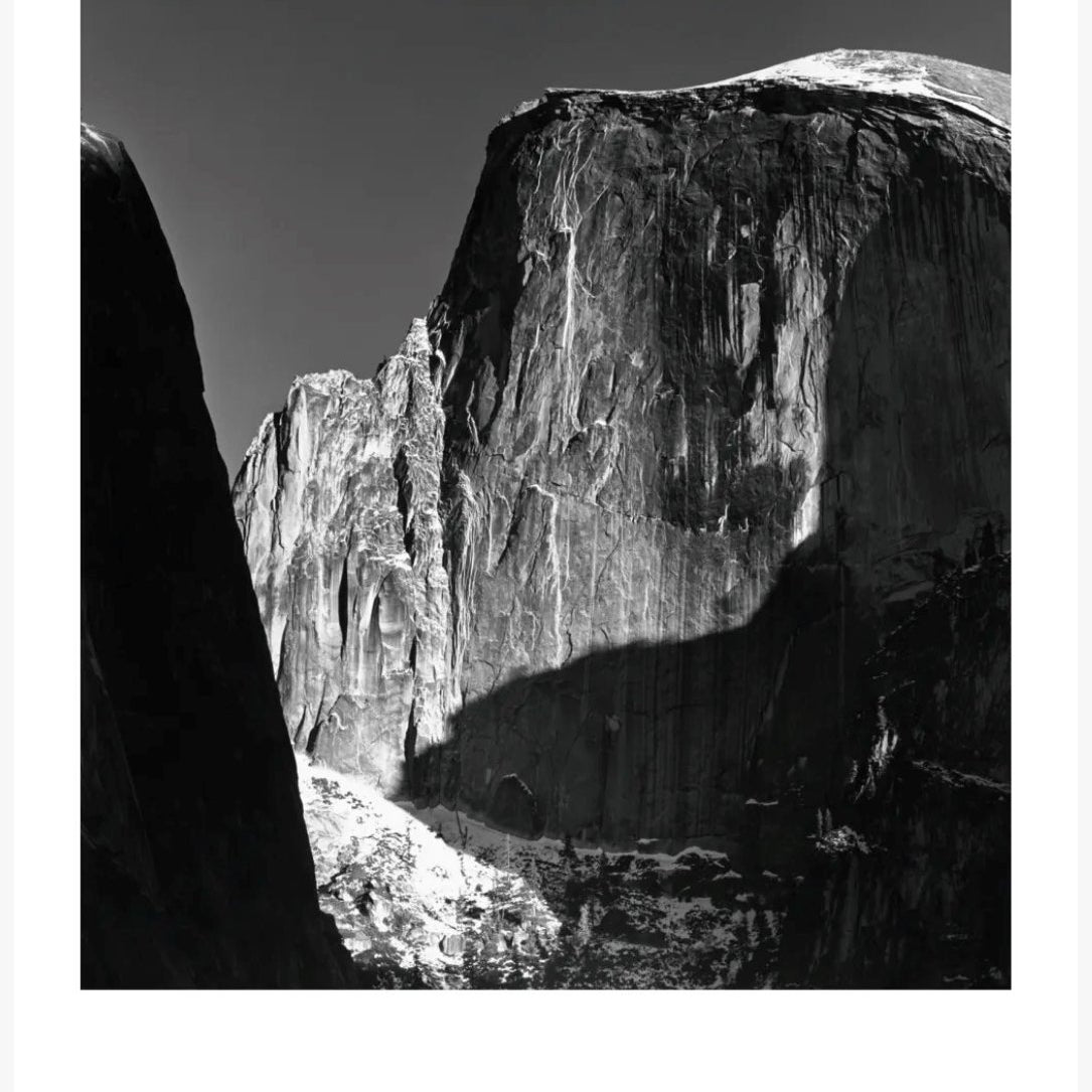 Moon and Half Dome Shop: Poster Ansel Adams 