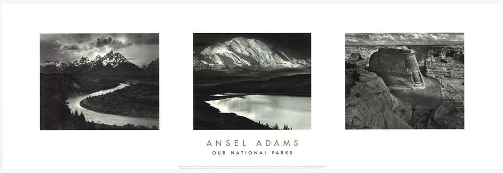 Our National Parks Shop: Poster Ansel Adams 