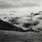 Clearing Storm, Sonoma County Hills Original Photograph Ansel Adams 