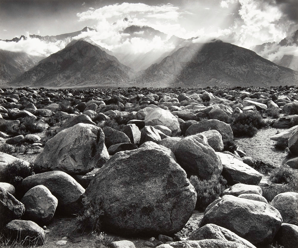 Mount Williamson, Sierra Nevada from Manzanar, CA