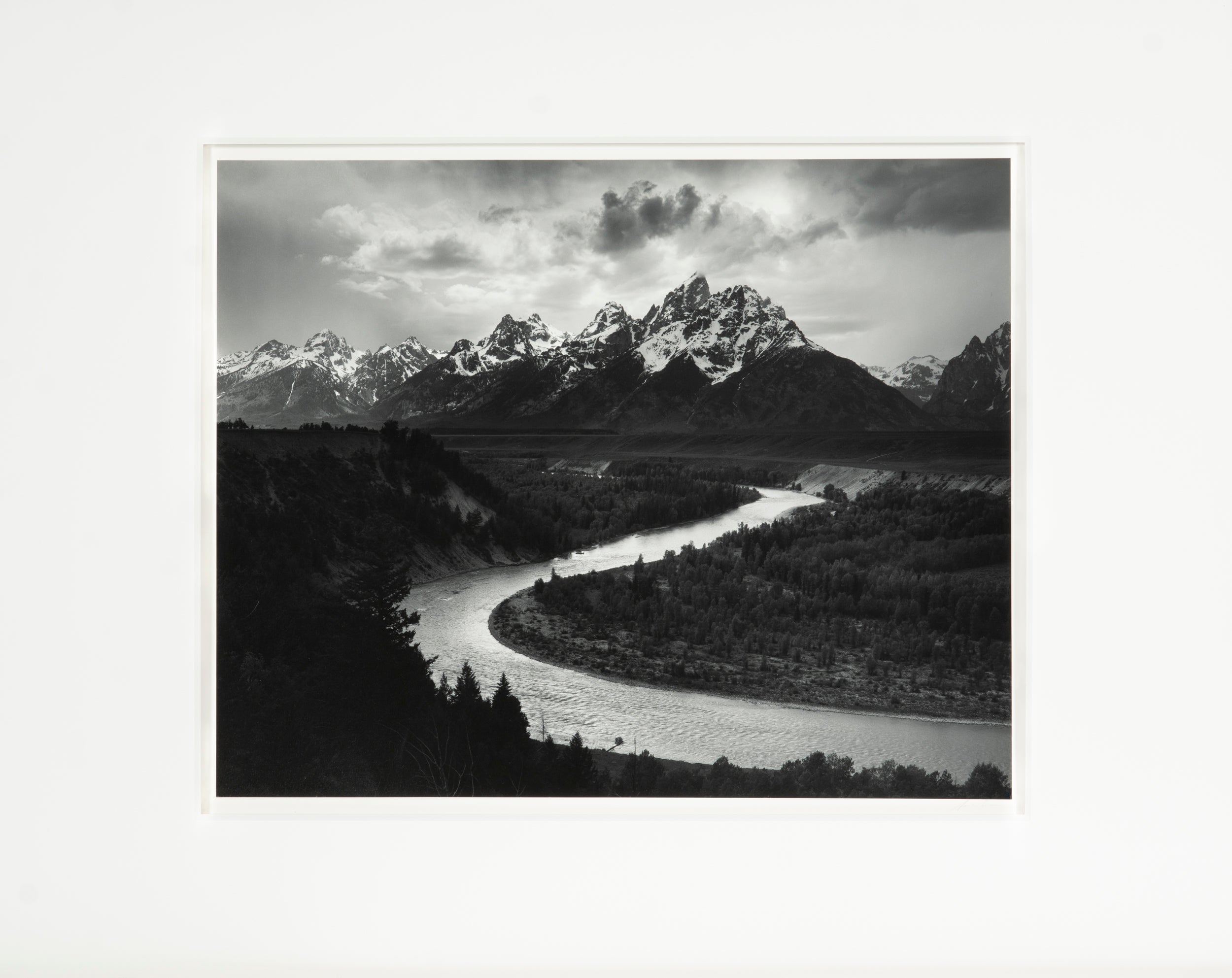 Tetons and the Snake River Original Photograph Ansel Adams 