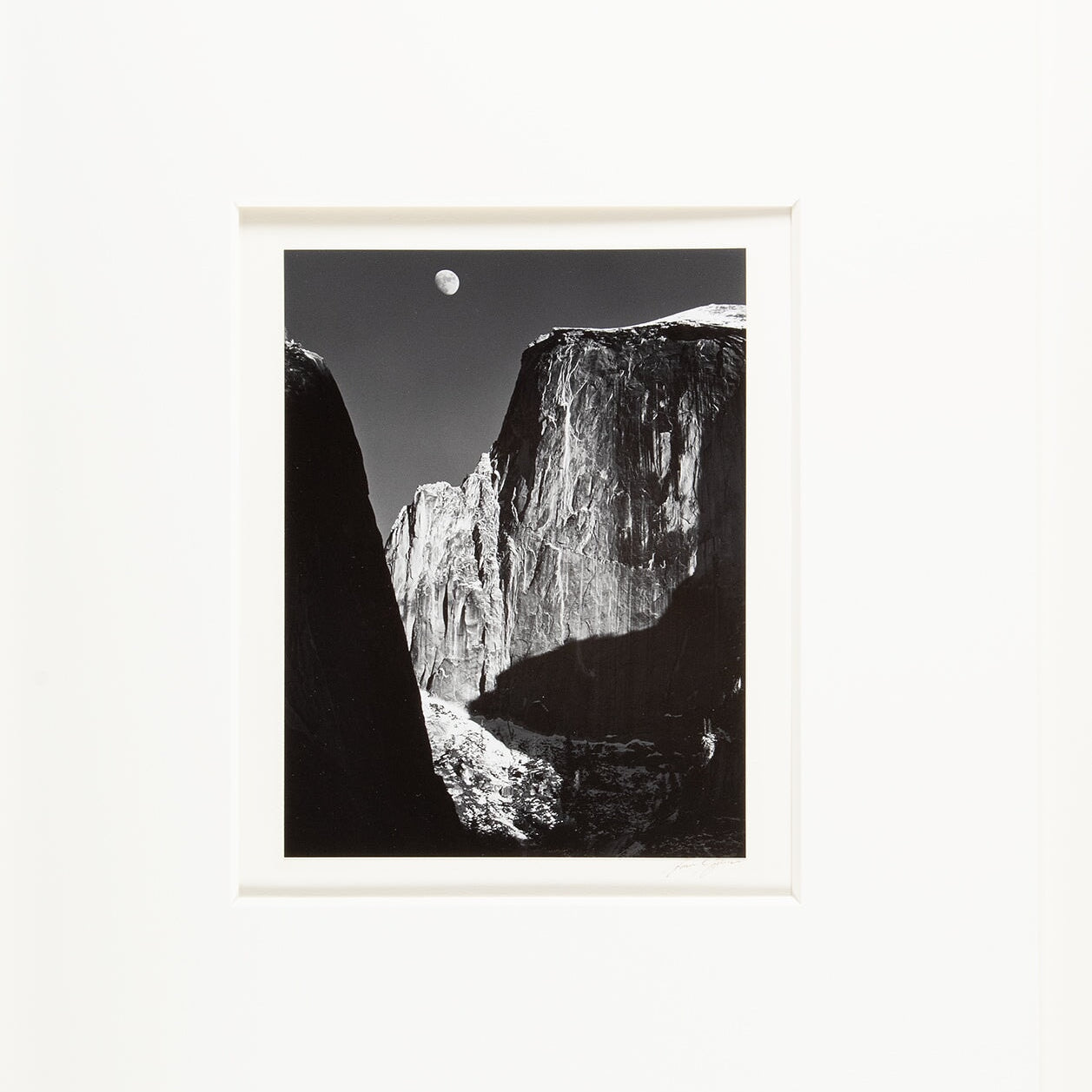 Moon and Half Dome - Signed Special Edition Photograph Shop Ansel Adams 