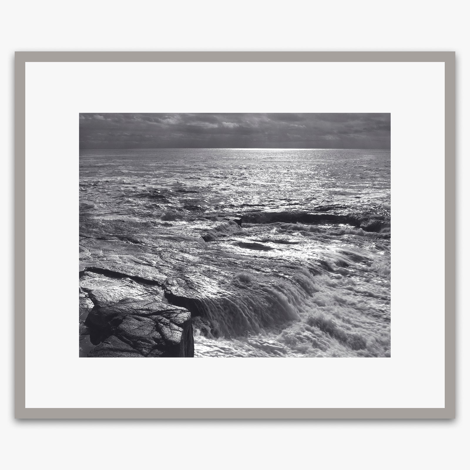 The Atlantic, Schoodic Point Shop_Repro_MR Ansel Adams Gallery 