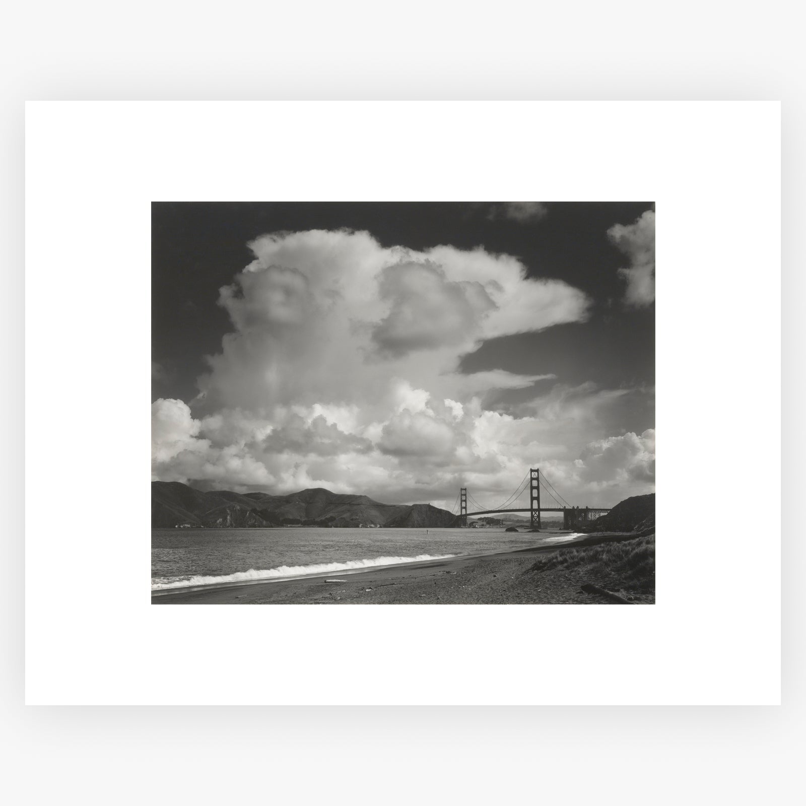 Golden Gate From Baker Beach Shop_Repro_MR Ansel Adams Gallery 