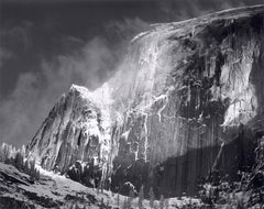 Half Dome, Blowing Snow.