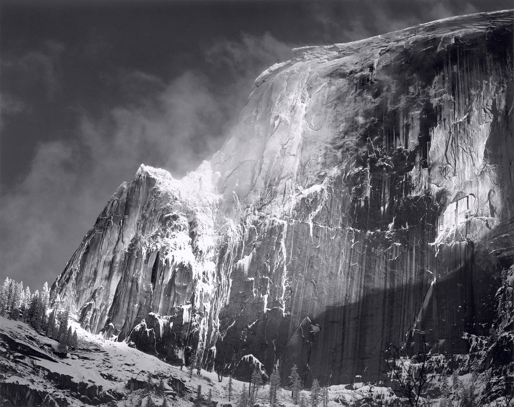 Half Dome, Blowing Snow