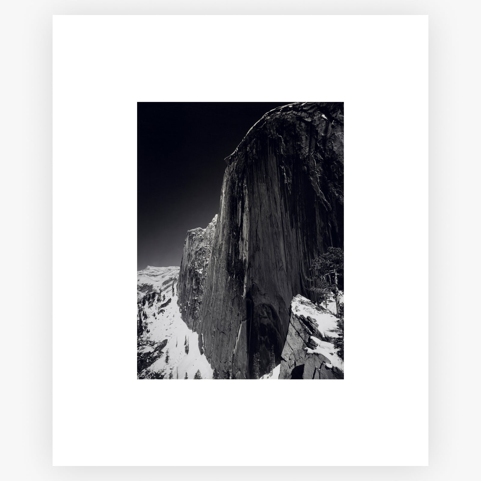 Monolith, The Face of Half Dome Shop_Repro_MR Ansel Adams Gallery 