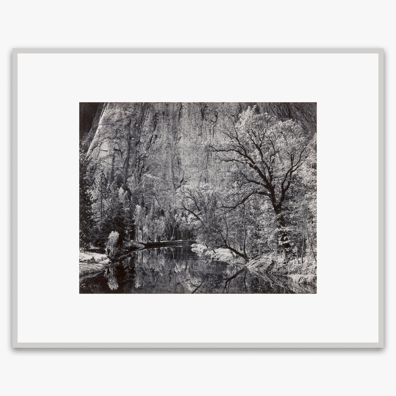 Merced River, Cliffs, Autumn Shop_Repro_MR Ansel Adams Gallery 