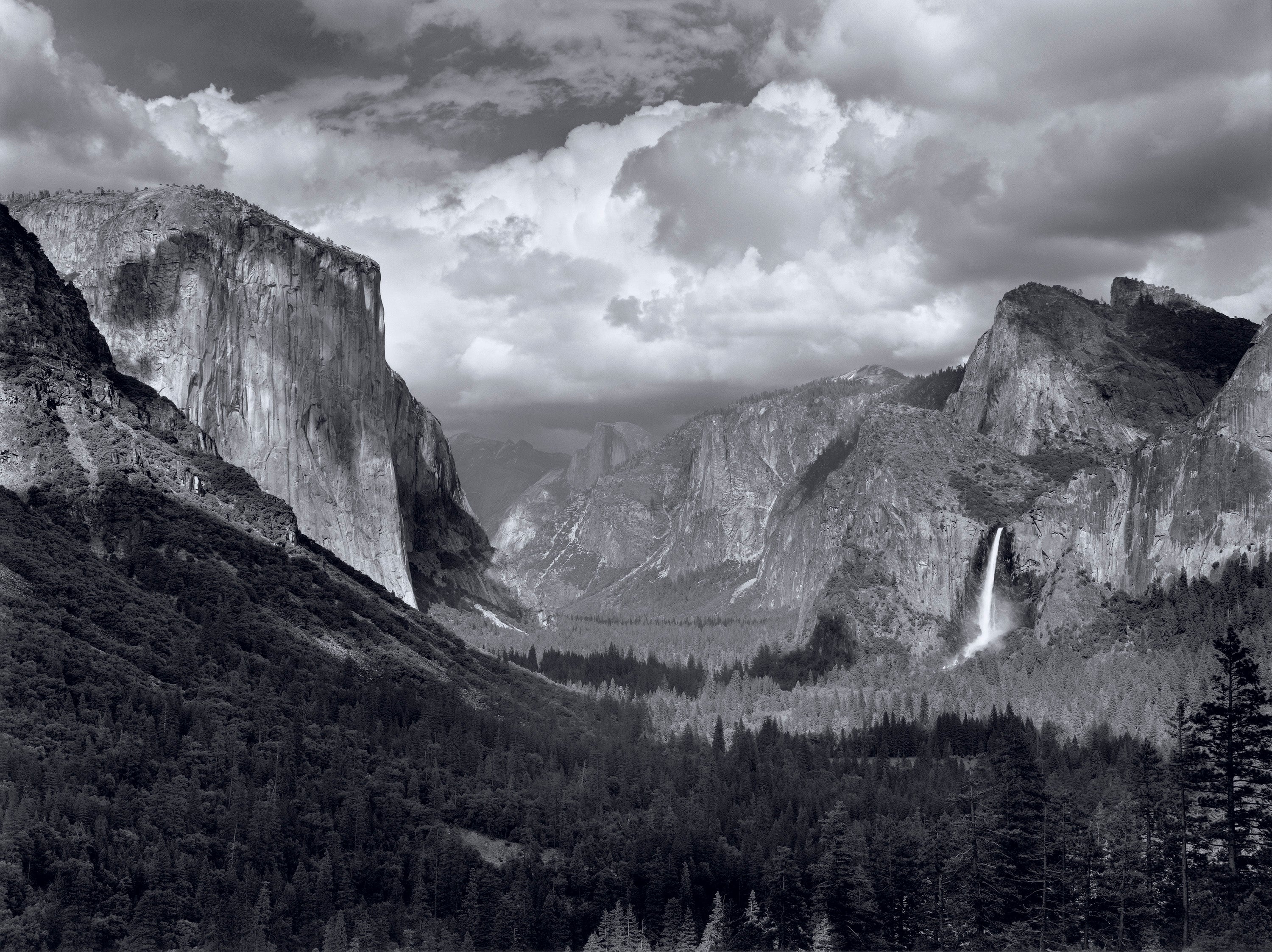 Yosemite Valley, Thunderstorm.