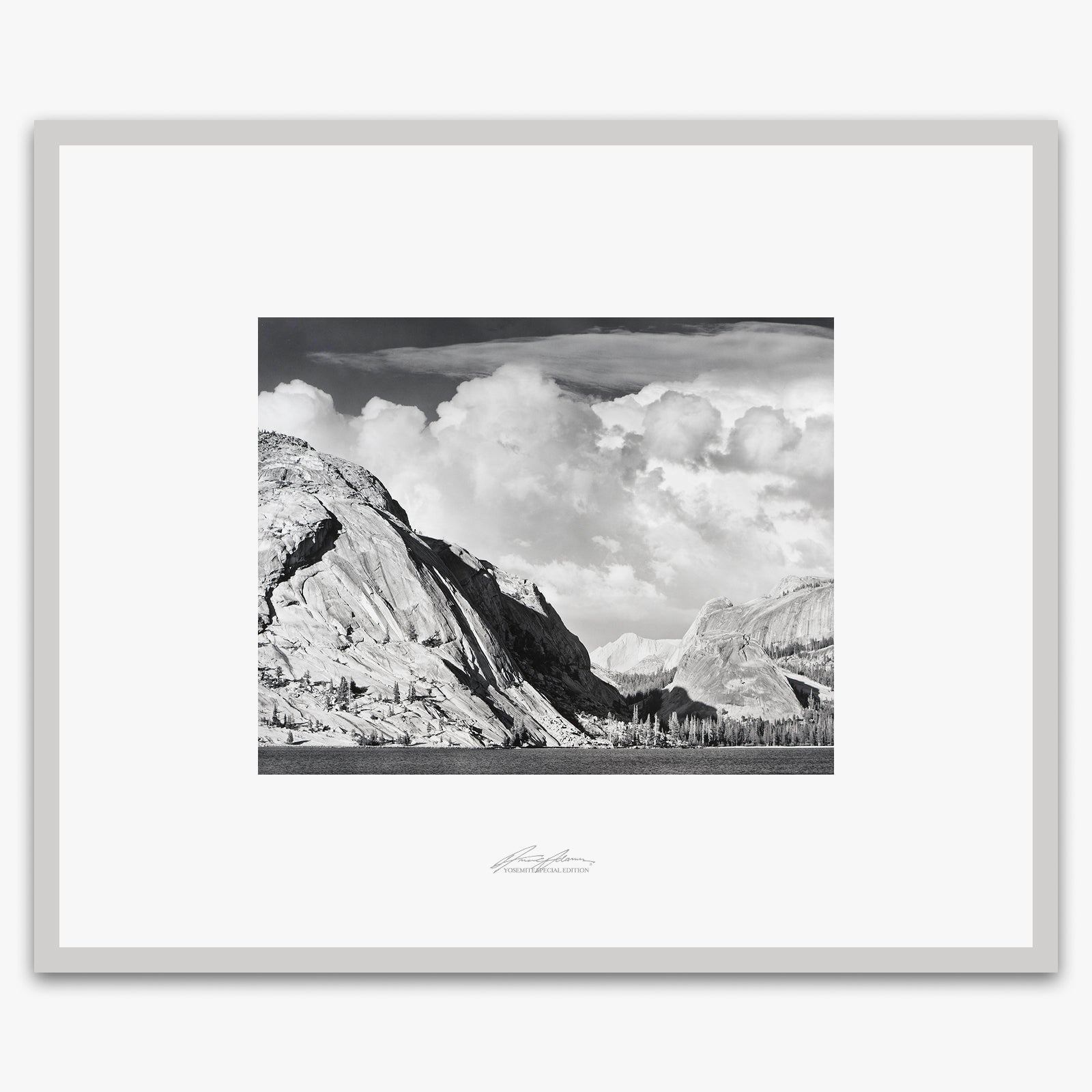 Lake Tenaya Shop_Repro_SEP The Ansel Adams Gallery Framed Standard German Silver Metal 