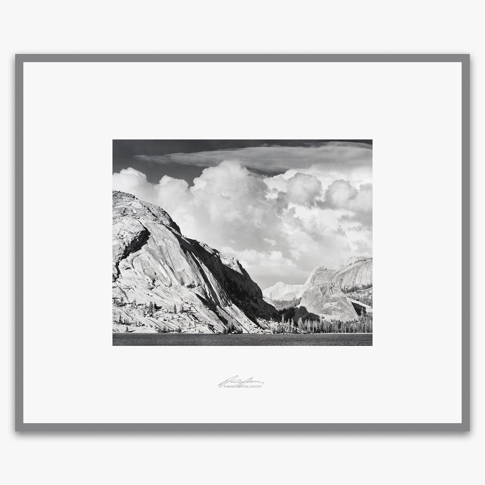 Lake Tenaya Shop_Repro_SEP The Ansel Adams Gallery Framed Standard Premium Gray Welded Frame 