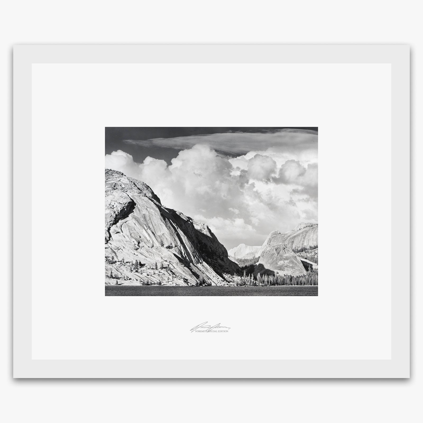 Lake Tenaya Shop_Repro_SEP The Ansel Adams Gallery Framed Standard White Wood 