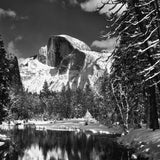 Half Dome, Merced River, Winter Shop_Small_Print Ansel Adams 