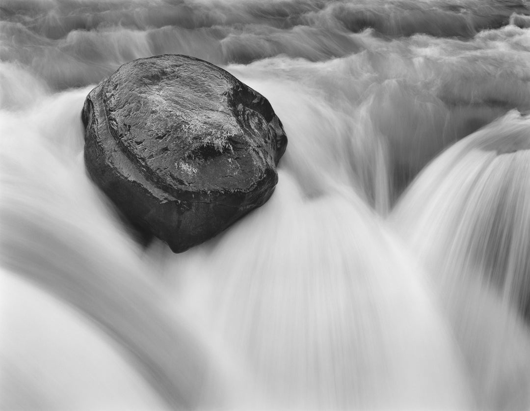 Boulder, Sunwapta Falls, Jasper National Park, Canada 1998 Shop John Sexton 