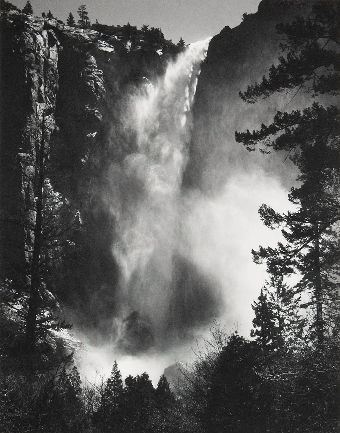 Bridal Veil Fall explore photographs The Ansel Adams Gallery 