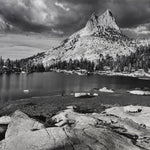 Cathedral Peak and Lake explore photographs The Ansel Adams Gallery 