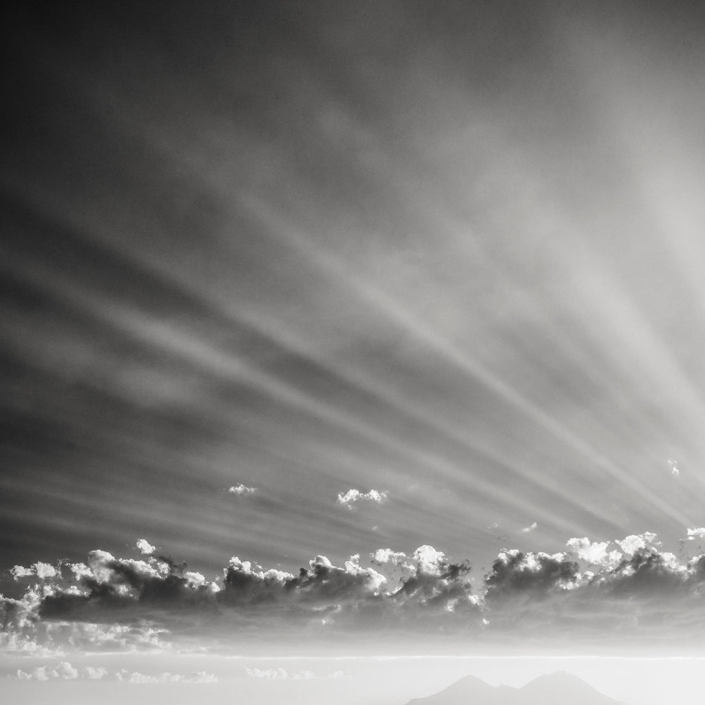 Last Light and Distant Peaks, Oregon, 2023