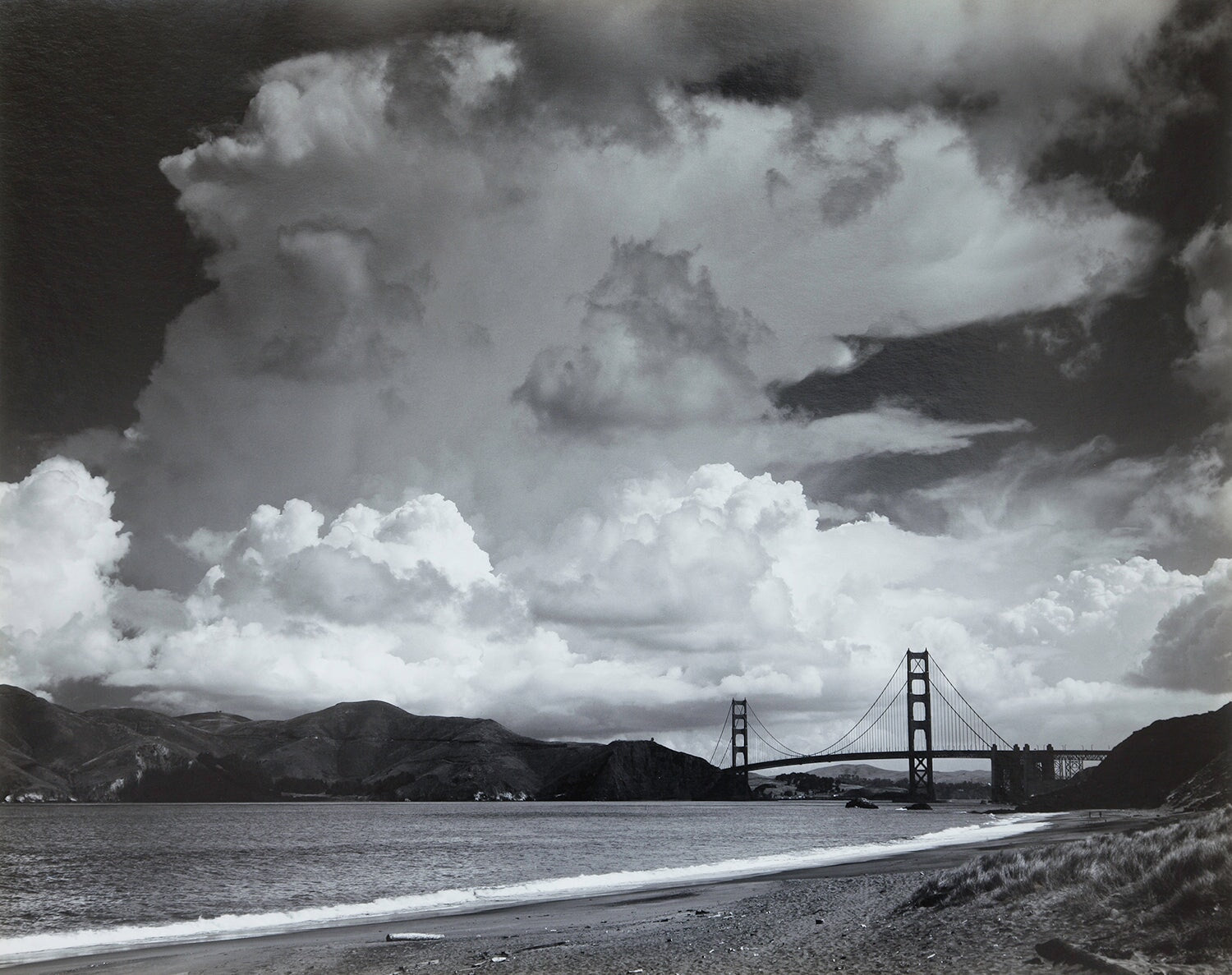 Golden Gate Bridge from Baker Beach explore photographs The Ansel Adams Gallery 