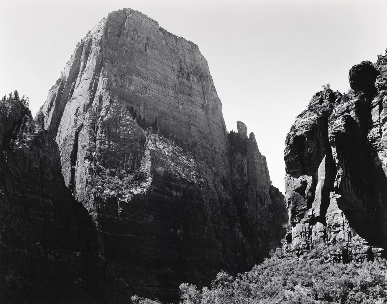 Great White Throne, Zion explore photographs The Ansel Adams Gallery 