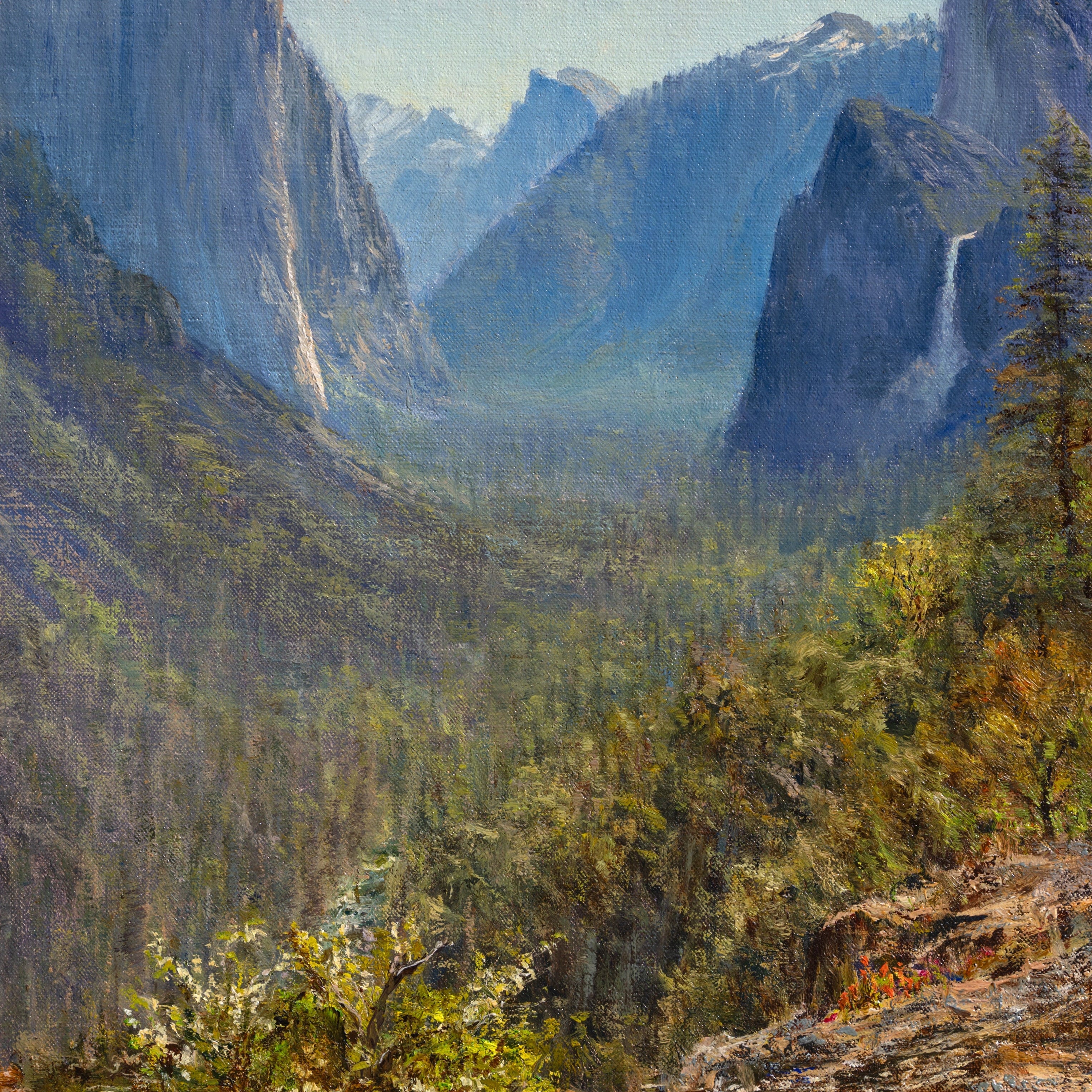 En Plein Air Painting In Yosemite Workshops Mike Robinson 