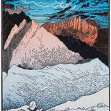 Minarets Crest from Below Mt. Elektra Shop Tom Killion 