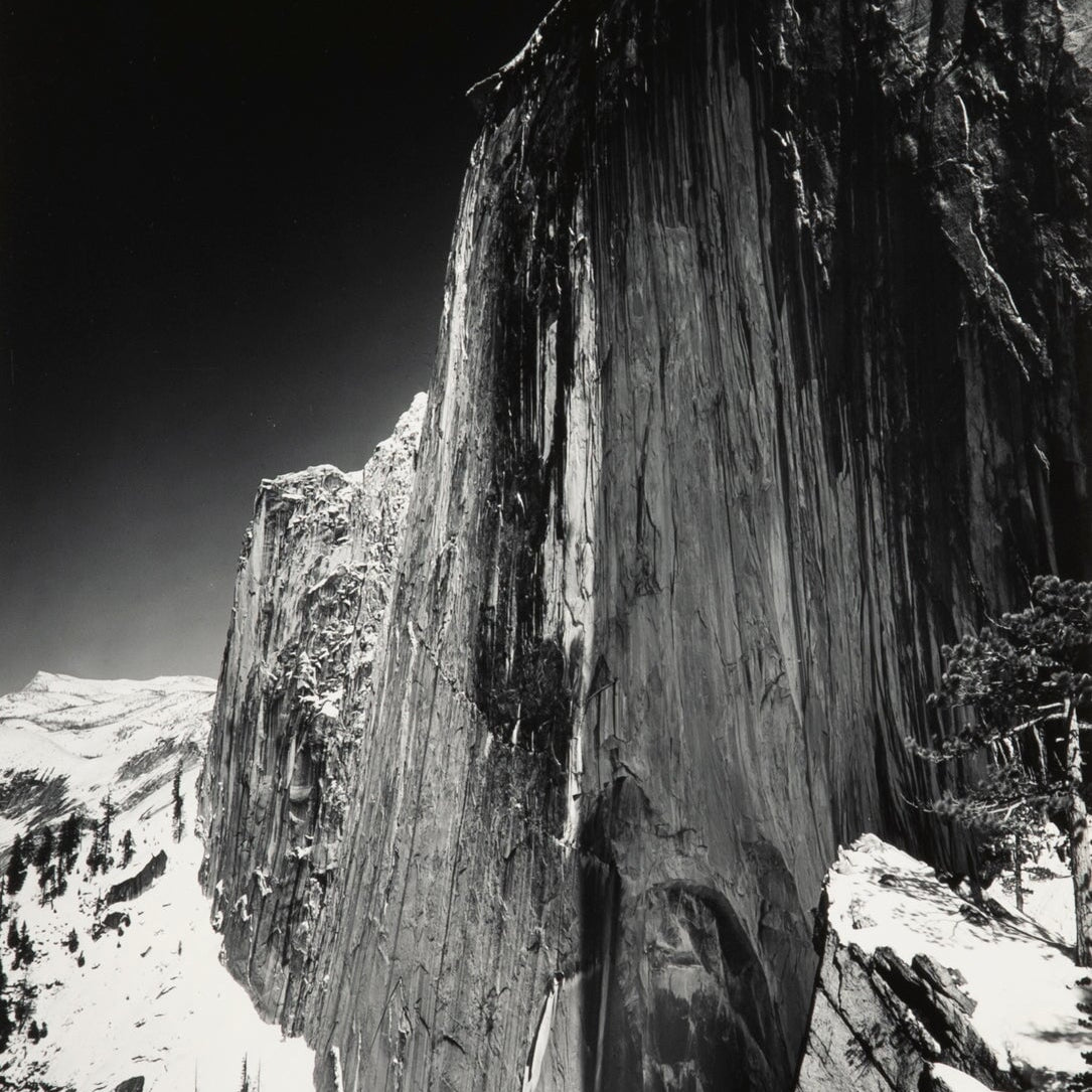 Monolith, the Face of Half Dome explore photographs The Ansel Adams Gallery 