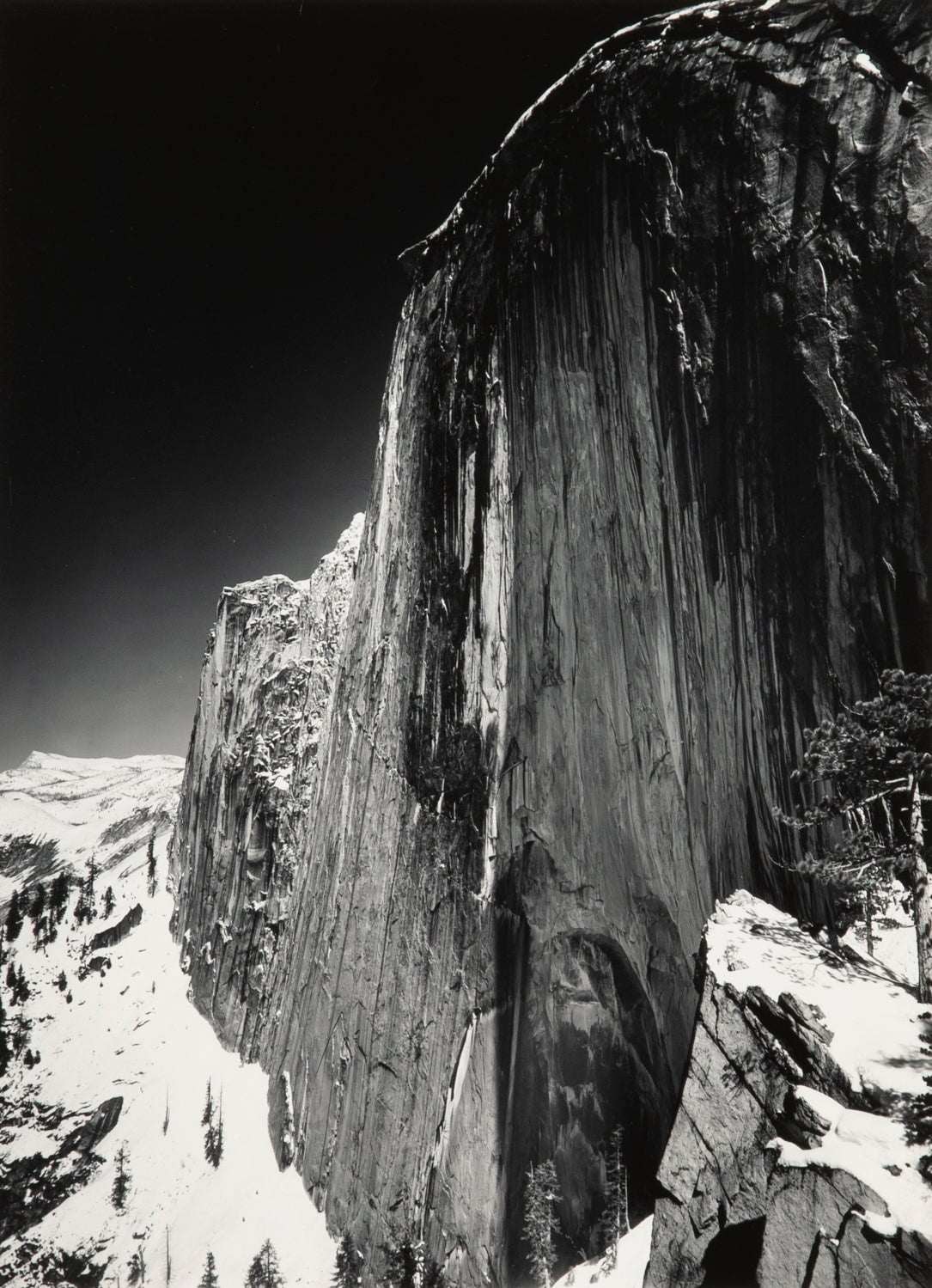 Monolith, the Face of Half Dome explore photographs The Ansel Adams Gallery 