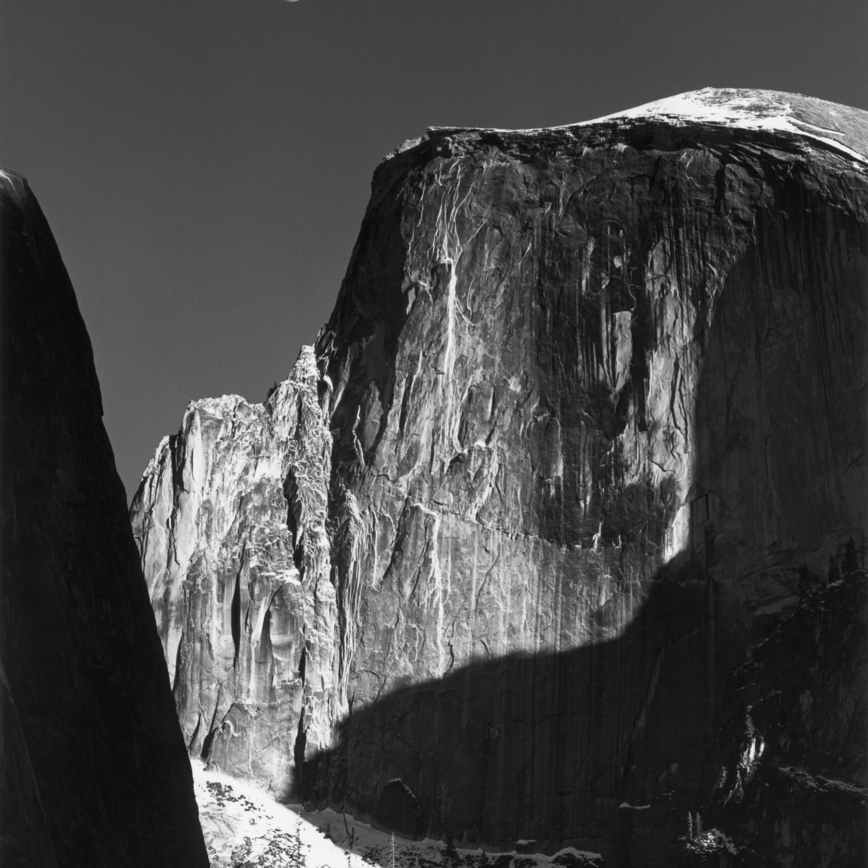 Moon and Half Dome Shop_Medium_Print Ansel Adams 