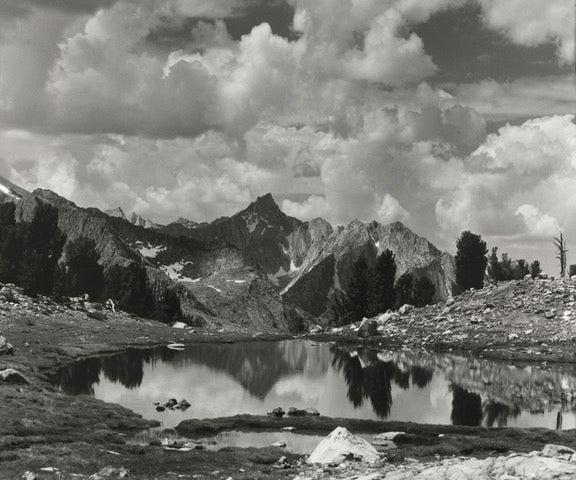 Mt. Clarence King and Pool explore photographs The Ansel Adams Gallery 