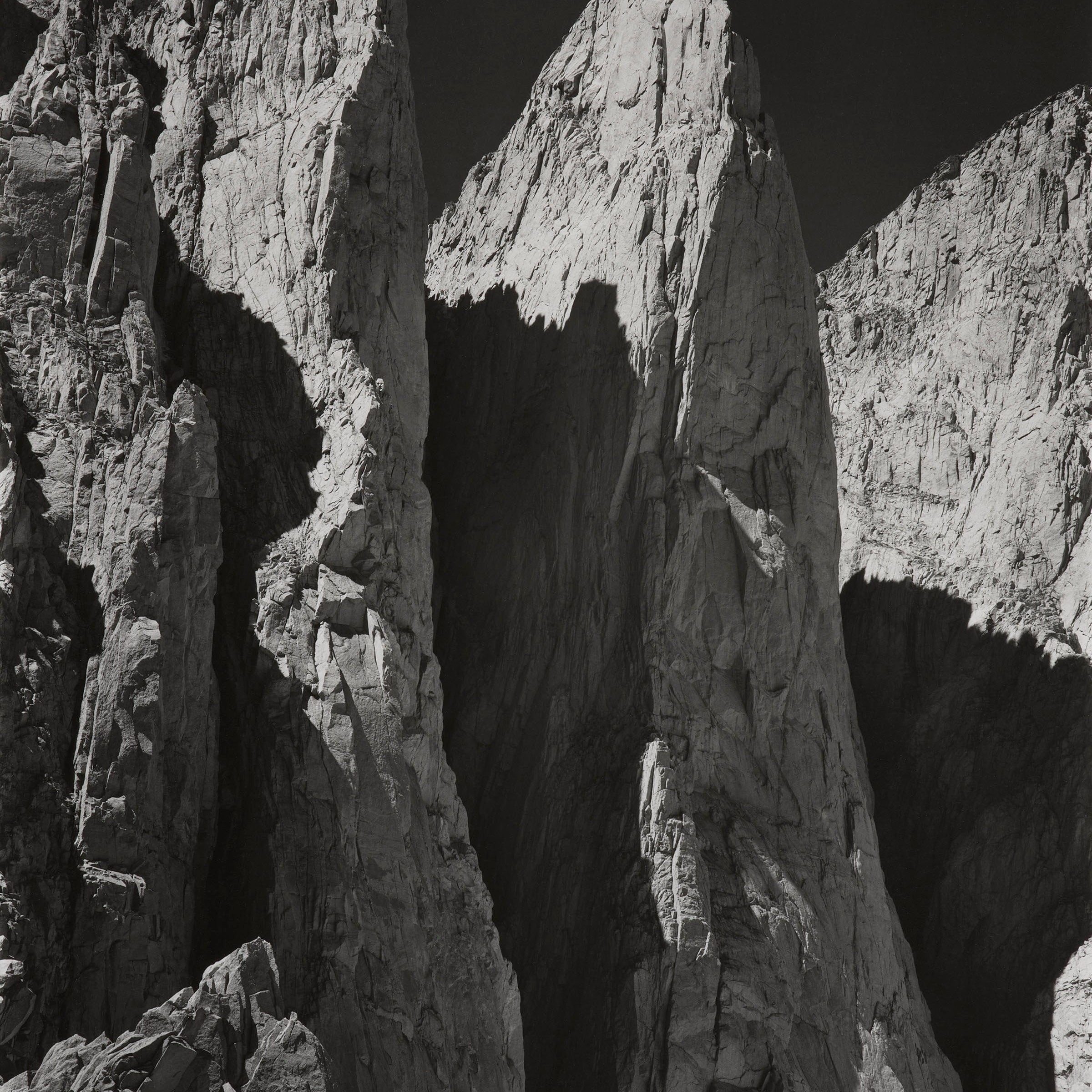 Mt. Whitney Pinnacles explore photographs The Ansel Adams Gallery 