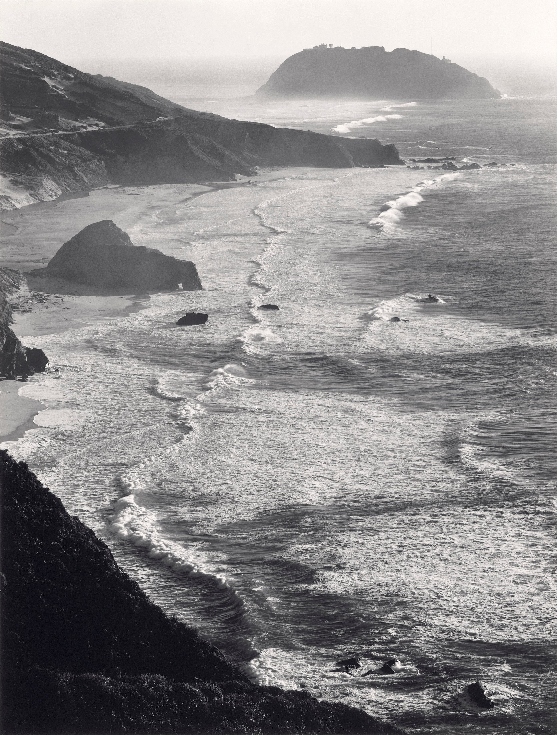 Pt. Sur, Storm explore photographs The Ansel Adams Gallery 