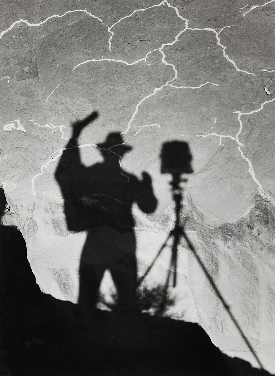 Self-Portrait, Monument Valley explore photographs The Ansel Adams Gallery 