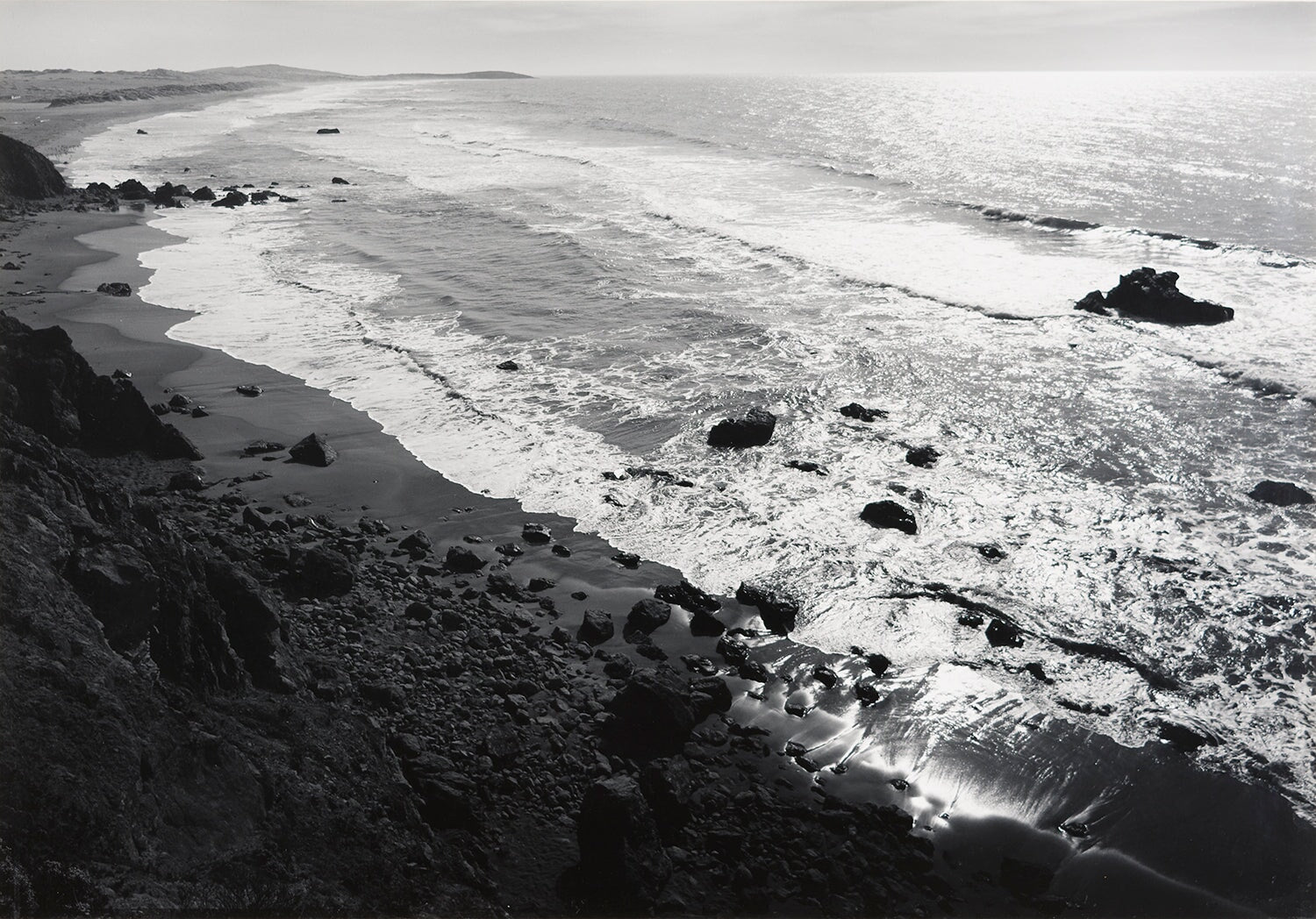 Shore, South of Timber Cove explore photographs The Ansel Adams Gallery 