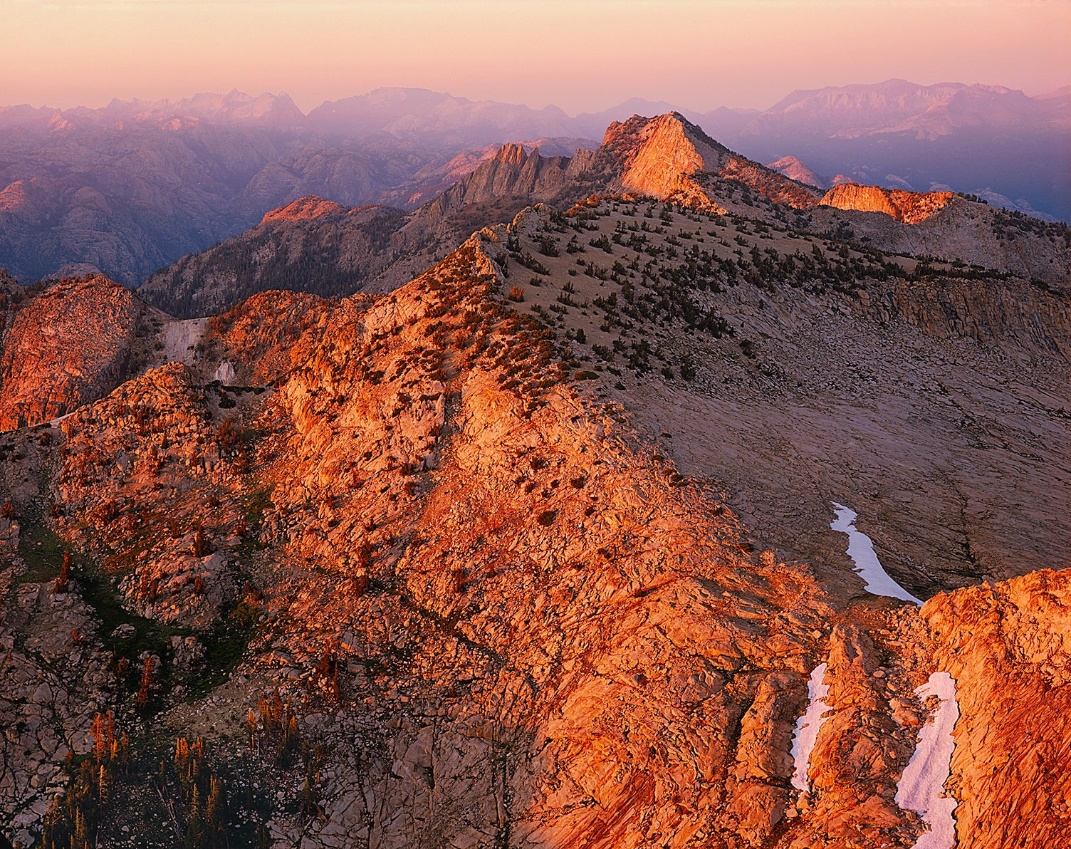 Sunset from the Summit of Mt. Hoffman Shop William Neill 