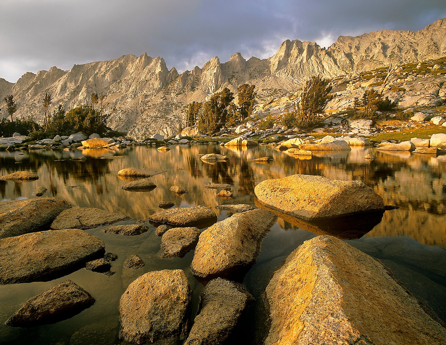 Sunset and Ragged Ridge, Yosemite Shop Keith Walklet 