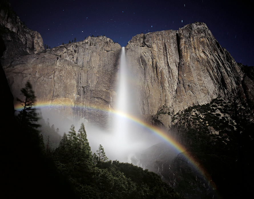 Lunar Rainbow, Upper Yosemite Fall