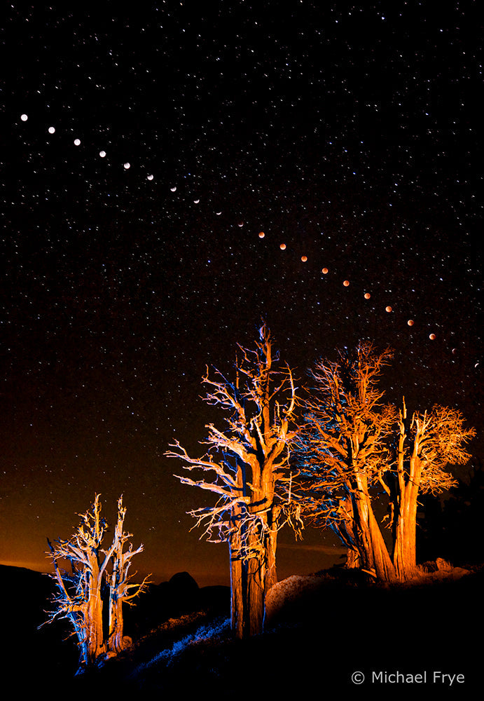 Lunar Eclipse Sequence, 1:23 am to 4:49 am